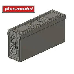 Ammunition boxes for 7, 92 ammunition – late, 1/35 - Plus model DP3082