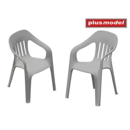 Plastic chairs, 1/35 - Plus model DP3086
