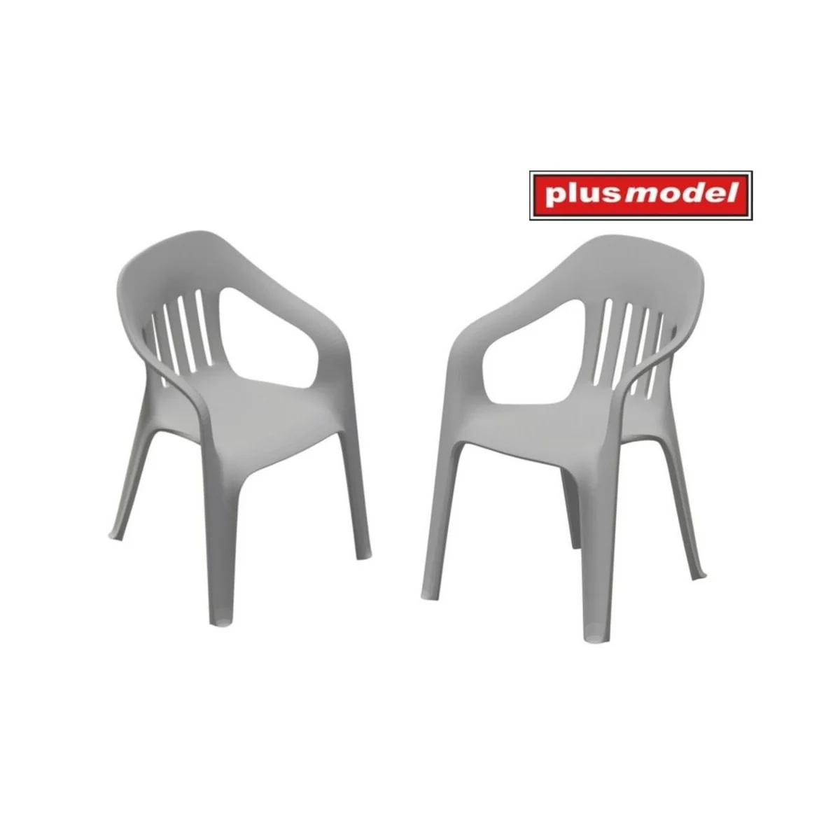 Plastic chairs, 1/35 - Plus model DP3086