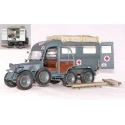 Deutscher Krankenwagen Kfz.31 Steyr 640, 1/35 - Plus model 403