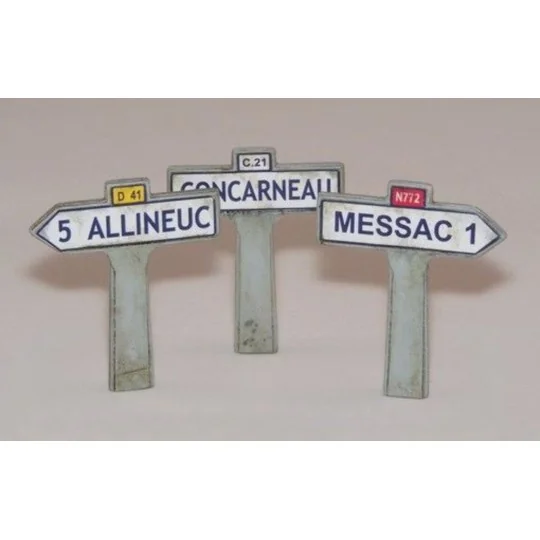 Wegweiser aus Frankreich II, 1/35 - Plus model 413