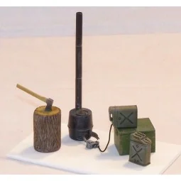 U.S. Military tent stovw M-1941, 1/35 - Plus model 419