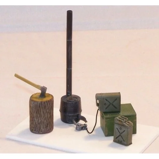 U.S. Military tent stovw M-1941, 1/35 - Plus model 419