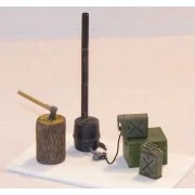 U.S. Military tent stovw M-1941, 1/35 - Plus model 419