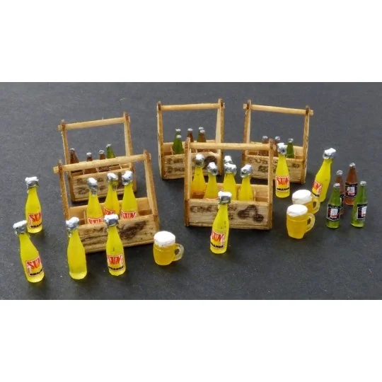 Berry and lemonade crates, 1/35 - Plus model 422