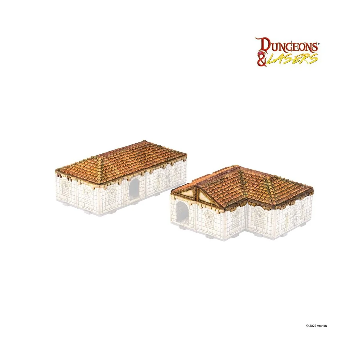 Dungeons & Lasers Expansion Set: ROOF SET - Archon Studio DNL0047