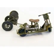 U.S. airborne scooter with reel, 1/35 - Plus model 438 U.S. airborne scooter with reel, 1/35 - Plus model 438