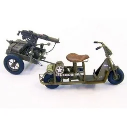 U.S. airborne scooter with machine gun, 1/35 - Plus model 439