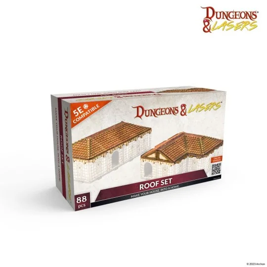 Dungeons & Lasers Expansion Set: ROOF SET - Archon Studio DNL0047