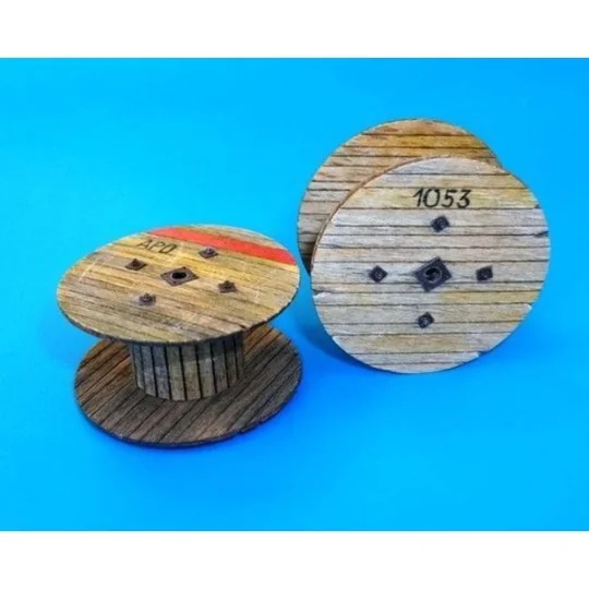 Cable reels-small, 1/35 - Plus model 455