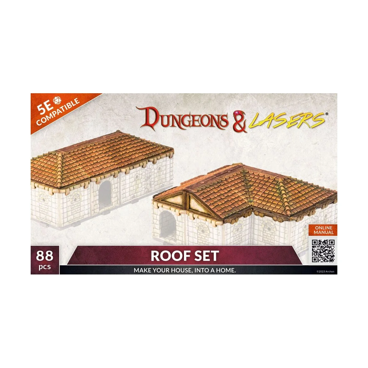 Dungeons & Lasers Expansion Set: ROOF SET - Archon Studio DNL0047