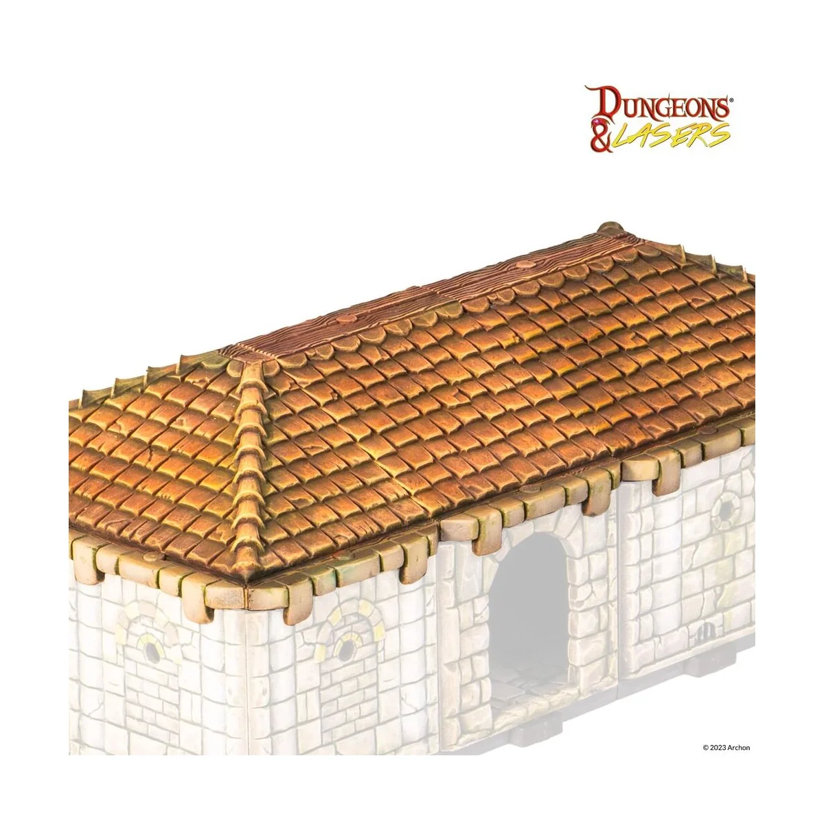 Dungeons & Lasers Expansion Set: ROOF SET - Archon Studio DNL0047
