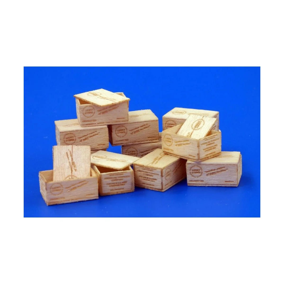 U.S.Wooden crates f.cigaretes WWII-TypeI - Plus model 479