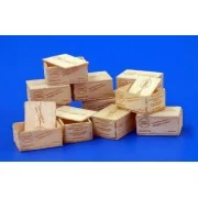 U.S.Wooden crates f.cigaretes WWII-TypeI - Plus model 479