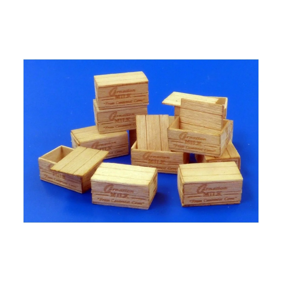 U.S.Wooden crates for condensed milk - Plus model 481