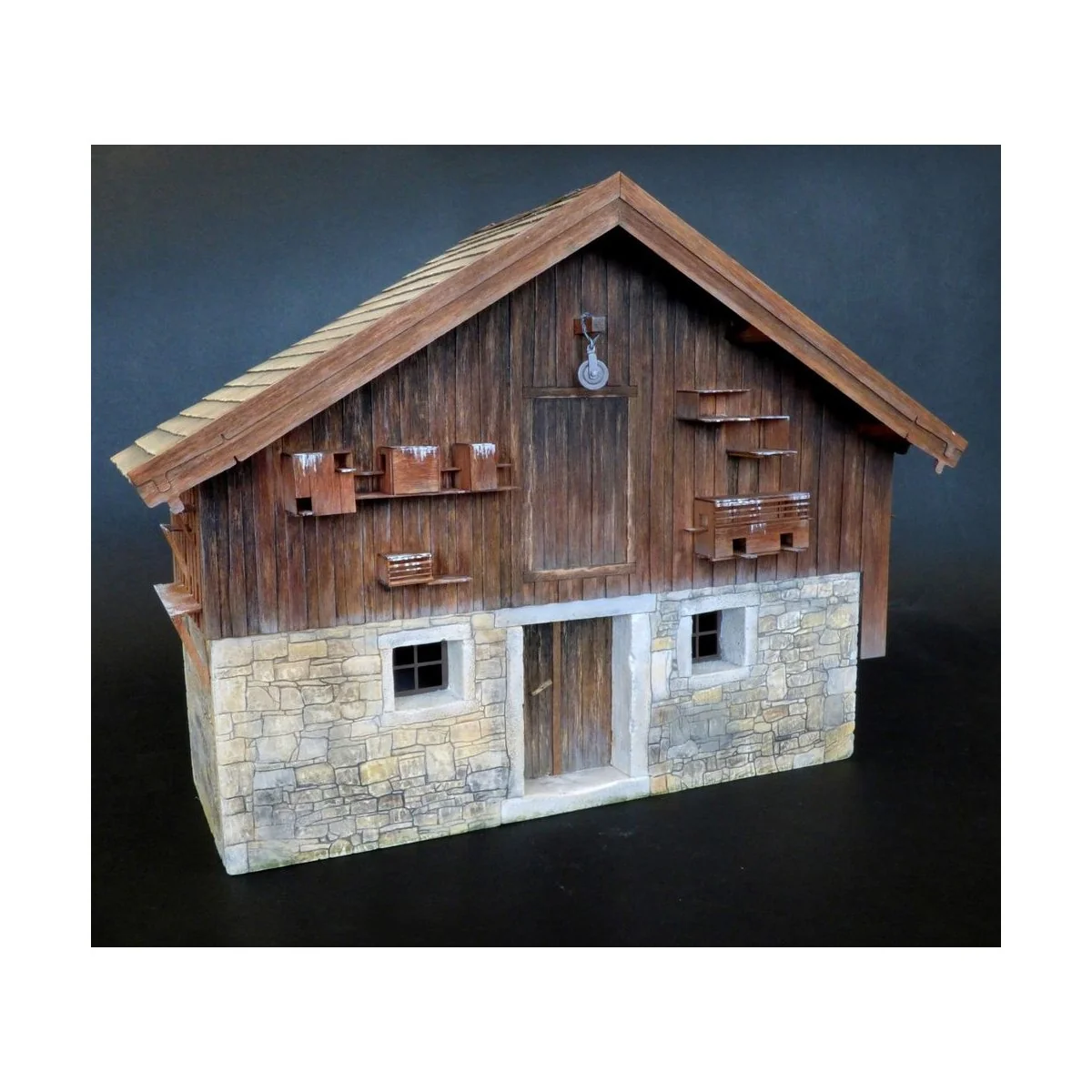 Farmhouse, 1/35 - Plus model 487