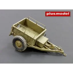 US ammunition trailer M10, 1/35 - Plus model 492