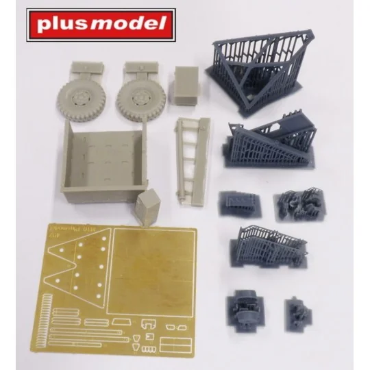 US ammunition trailer M10, 1/35 - Plus model 492 US ammunition trailer M10, 1/35 - Plus model 492