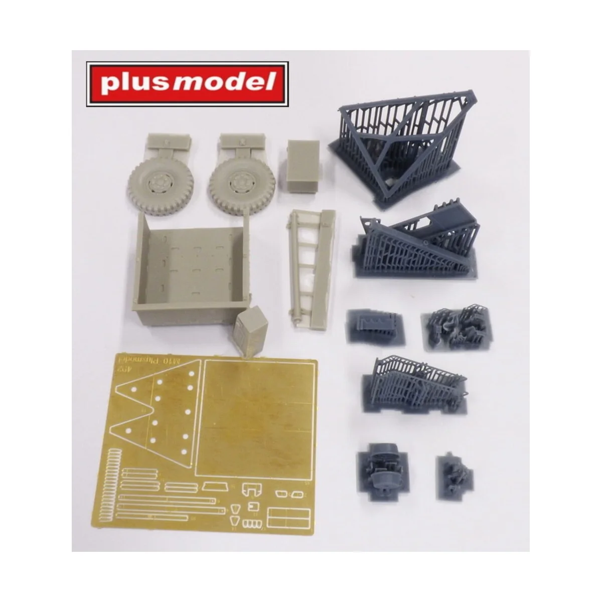 US ammunition trailer M10, 1/35 - Plus model 492 US ammunition trailer M10, 1/35 - Plus model 492