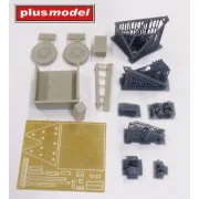 US ammunition trailer M10, 1/35 - Plus model 492 US ammunition trailer M10, 1/35 - Plus model 492