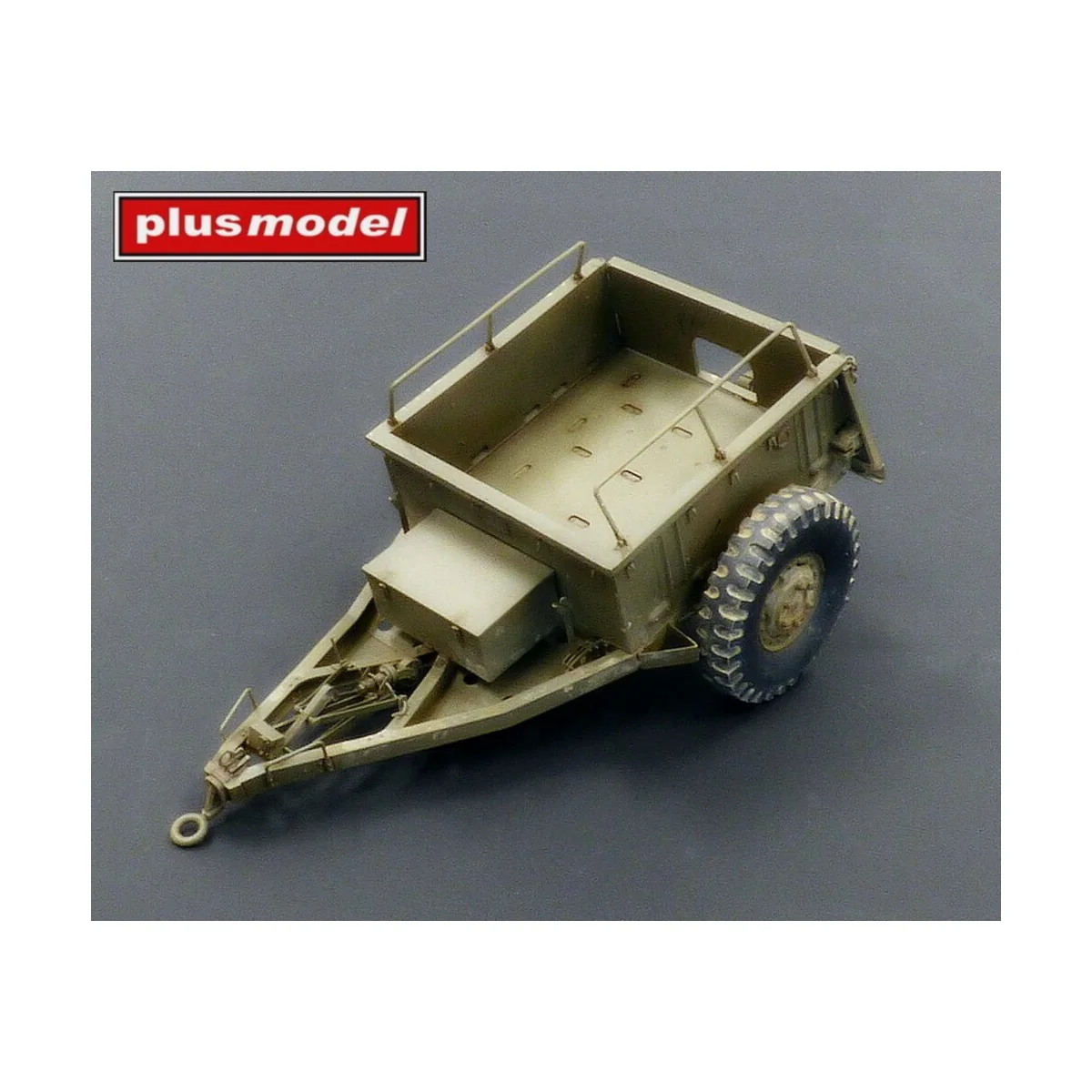 US ammunition trailer M10, 1/35 - Plus model 492 US ammunition trailer M10, 1/35 - Plus model 492