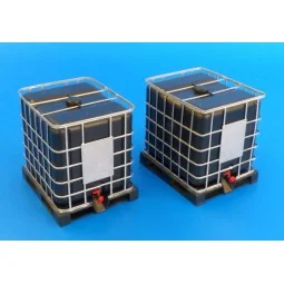 Fluid tank 1000l, 1/35 - Plus model 495