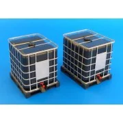 Fluid tank 1000l, 1/35 - Plus model 495 Fluid tank 1000l, 1/35 - Plus model 495