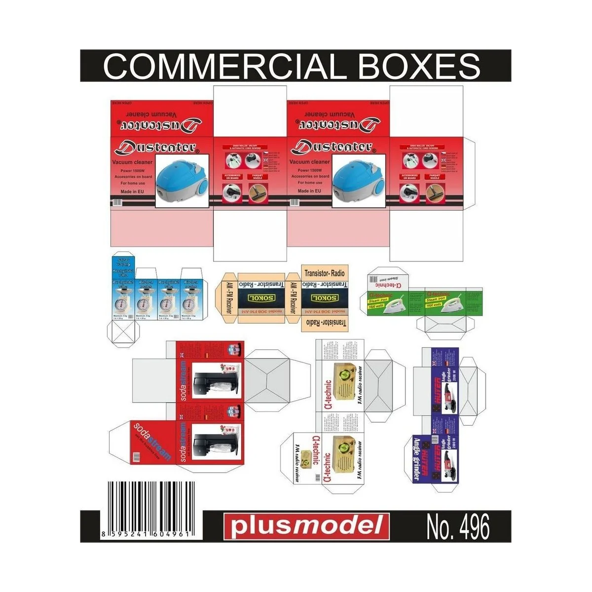 Commercial boxes - Plus model 496