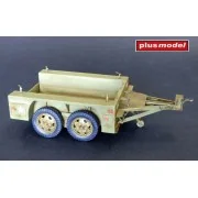 US trailer M7 tandem axle, 1/35 - Plus model 510
