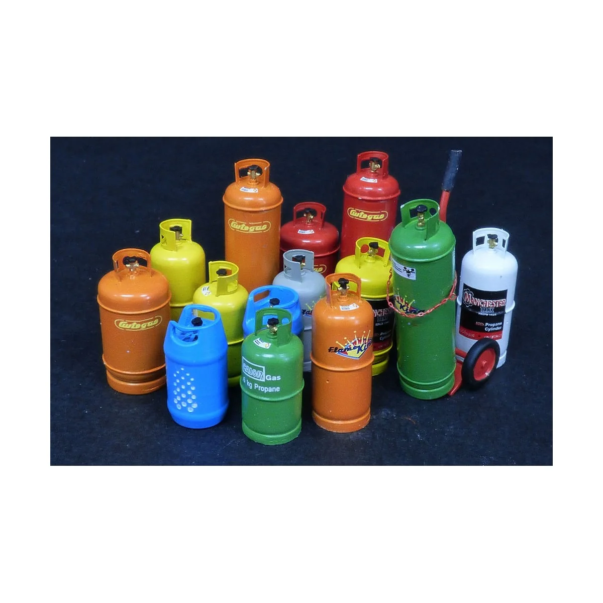 Gas bottles-big - Plus model 520