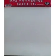 Polystyrene sheets 0, 2mm - Plus model 521