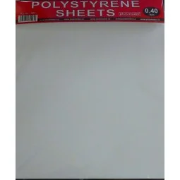 Polystyrene sheets 0,40mm - Plus model 523