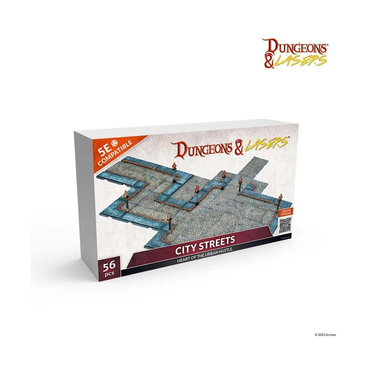 Dungeons & Lasers Expansion Set: CITY STREETS - Archon Studio DNL0048