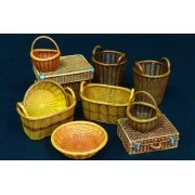 Wicker baskets big, 1/35 - Plus model 537