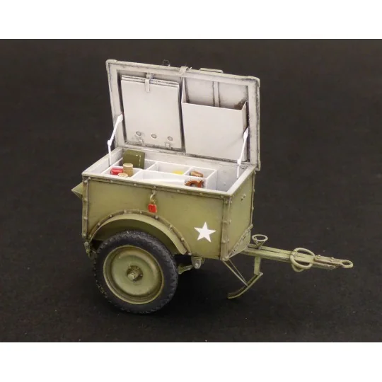 U.S.Telephone trailer K-38, 1/35 - Plus model 538