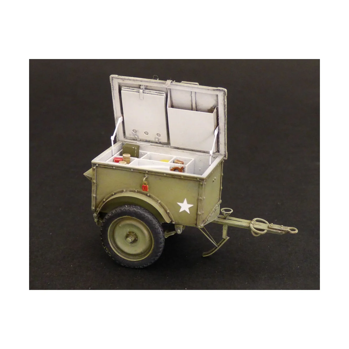 U.S.Telephone trailer K-38, 1/35 - Plus model 538