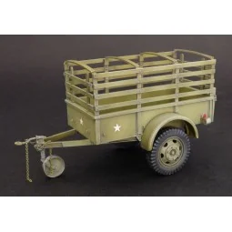 U.S.1-ton trailer Ben Hur, 1/35 - Plus model 539