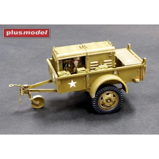 UD Generator trailer K-52, 1/35 - Plus model 542 UD Generator trailer K-52, 1/35 - Plus model 542