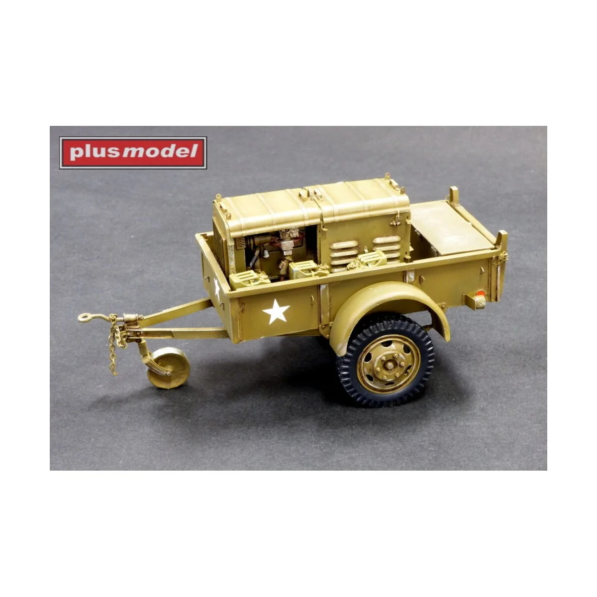 UD Generator trailer K-52, 1/35 - Plus model 542 UD Generator trailer K-52, 1/35 - Plus model 542