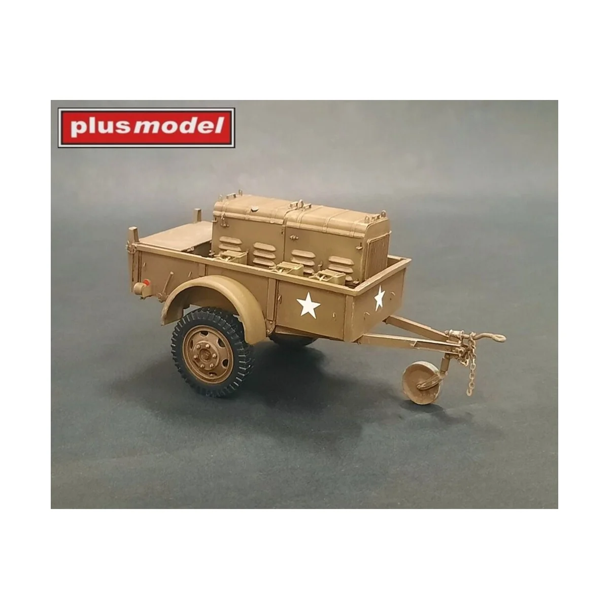 UD Generator trailer K-52, 1/35 - Plus model 542 UD Generator trailer K-52, 1/35 - Plus model 542