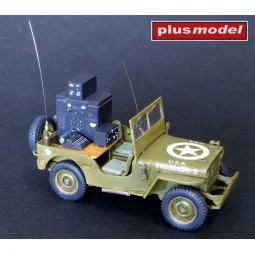 Jeep with radio equipment, 1/35 - Plus model 565