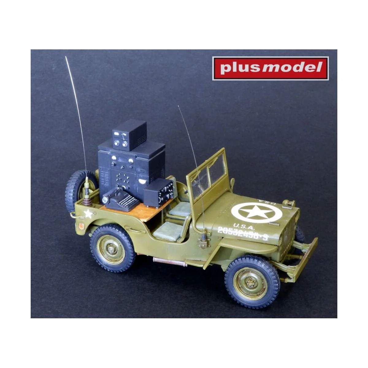 Jeep with radio equipment - Plus model 565