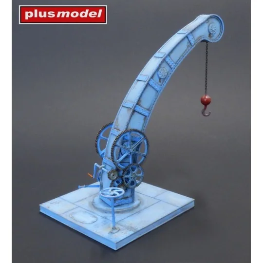 Hand operated port crane, 1/35 - Plus model 573 Hand operated port crane, 1/35 - Plus model 573