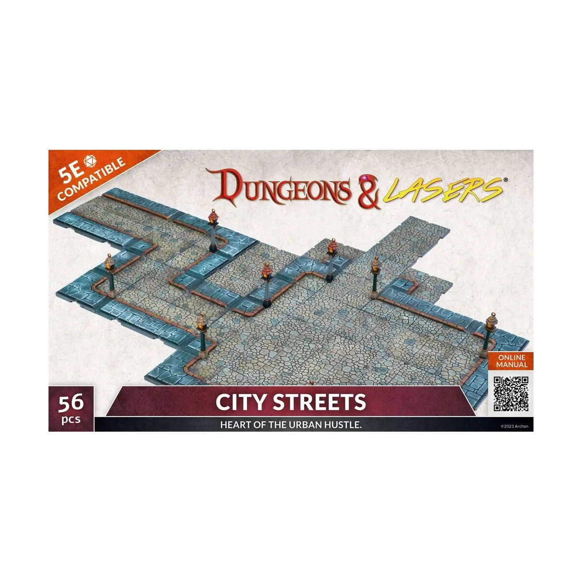 Dungeons & Lasers Expansion Set: CITY STREETS - Archon Studio DNL0048