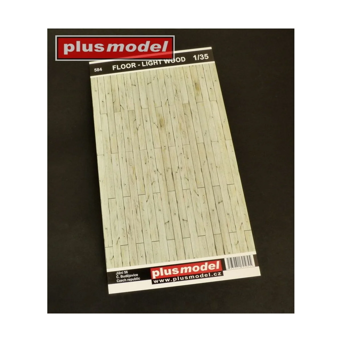 Floor light wood, 1/35 - Plus model 584