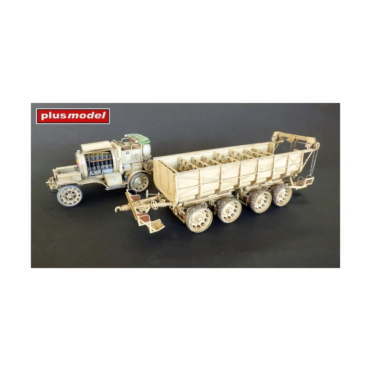 Artileriegeneratorwagen with munitionswagen M.16, 1/35 - Plus model...