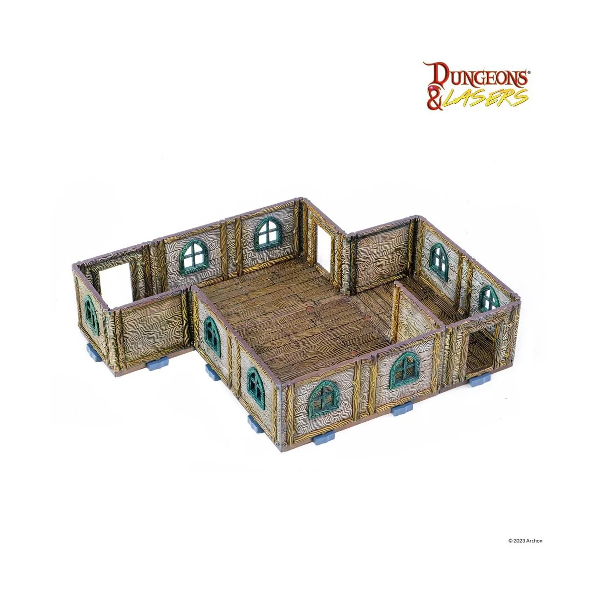 Dungeons & Lasers Expansion Set: WOODEN COTTAGE - Archon Studio DNL...