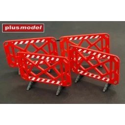 Plastic bariers, 1/35 - Plus model 591