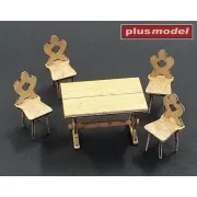 Country furniture, 1/35 - Plus model 592 Country furniture, 1/35 - Plus model 592
