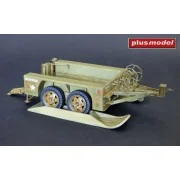 US trailer M18 tandem axle, 1/35 - Plus model 597 US trailer M18 tandem axle, 1/35 - Plus model 597